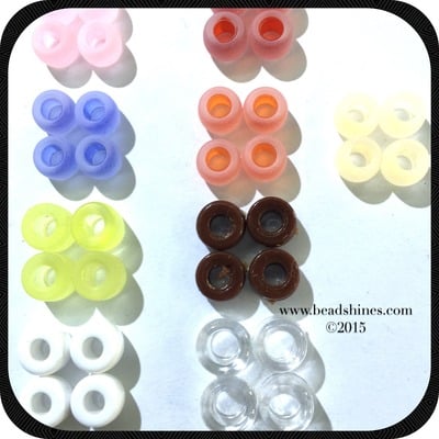 6mm pony beads - Thumbnail 1