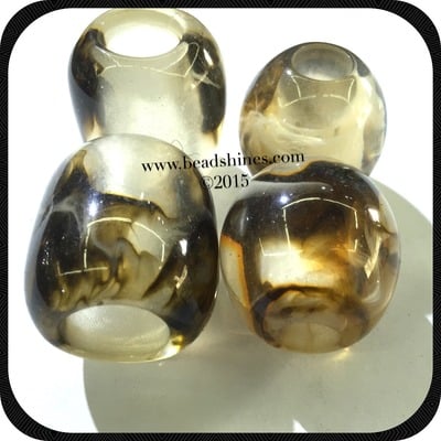 25mm marble beads with large hole
