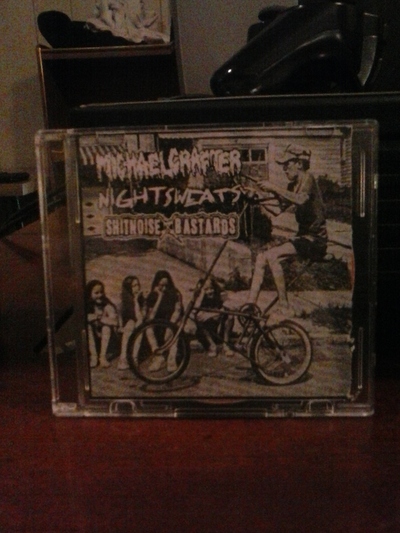 Shitnoise Bastards/Night Sweats/Michael Crafter - Split MiniCDr