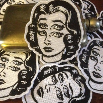 4 eyed girl patch
