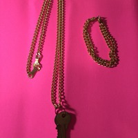 Necklace and Bracelet Set  - Thumbnail 1
