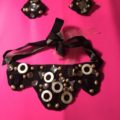 Bib necklace and earring set  - Thumbnail 3