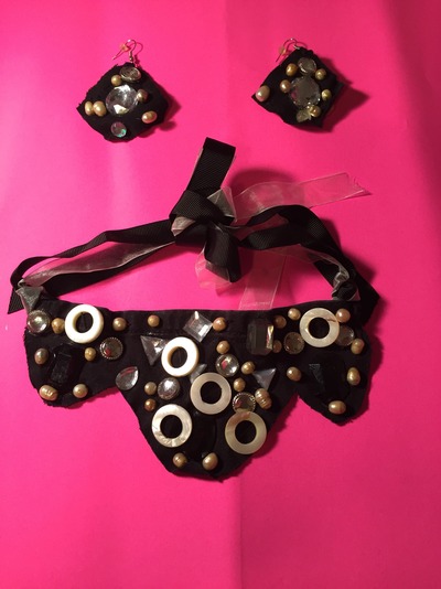 Bib Necklace and Earring Set 