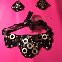 Bib Necklace and Earring Set  - Thumbnail 1