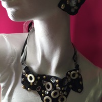 Bib Necklace and Earring Set  - Thumbnail 4