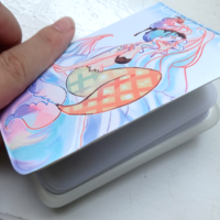 Ice Cream Mermaid Card Wallet - Thumbnail 1