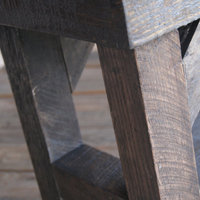 ReClaimed Entry Bench.  All Salvage Wood.  Rustic And Beautiful.  Not to shabby - Thumbnail 2