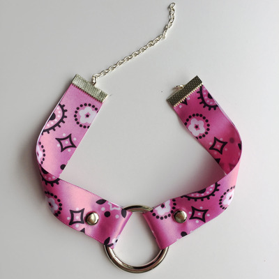 Paisley O-Ring Choker