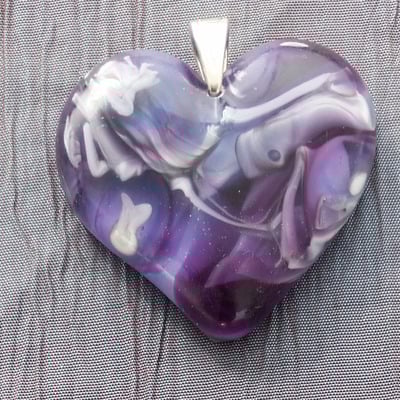Large lunar purple heart