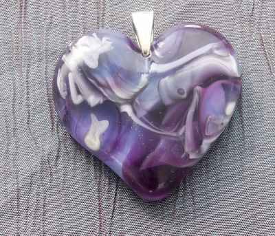 large lunar purple heart