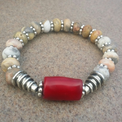 Crazy agate bracelet - Thumbnail 4