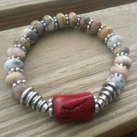 Crazy Agate Bracelet - Thumbnail 1