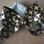 Black & Gold Ribbon Bow! (You pick the style!)-3