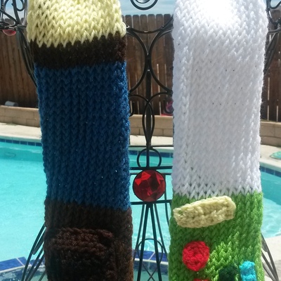 Half woody half buzz lightyear scarf 