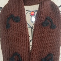 music notes scarf - Thumbnail 1
