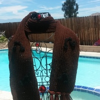 music notes scarf - Thumbnail 3