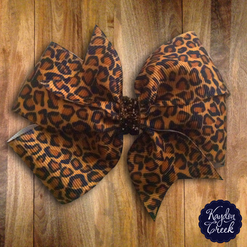 Brown Leopard Bow