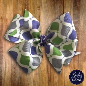 Purple Moroccan Bow