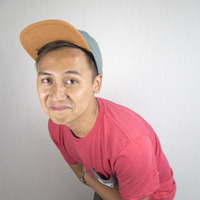 Adopteen Heart Contrast Pocket Tee - Red/Grey - Thumbnail 1