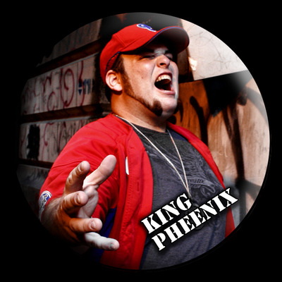 2" king pheenix button (oldschool)