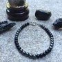 Hematite x Obsidian bracelet -2