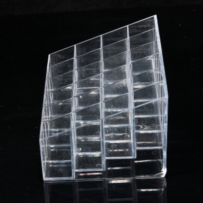 Clear acrylic 24 lip stick display holder