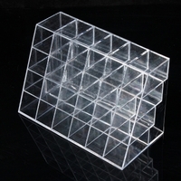 Clear Acrylic 24 Lip Stick Display Holder - Thumbnail 2