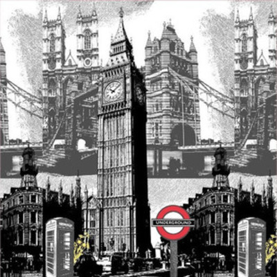 Big ben cool design 180x180 cm eva shower curtain good for shower, bathroom use