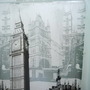 BIG BEN Cool Design 180x180 cm EVA SHOWER CURTAIN Good for SHOWER, BATHROOM USE - Thumbnail 1