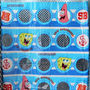 SPONGE BOB Bathroom Shower Use PEVA Shower Curtain 180x180cm with HOOK SET - Thumbnail 1