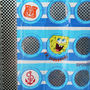 SPONGE BOB Bathroom Shower Use PEVA Shower Curtain 180x180cm with HOOK SET - Thumbnail 2