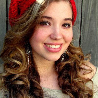 100% cotton slouchy hat - red or choose your color