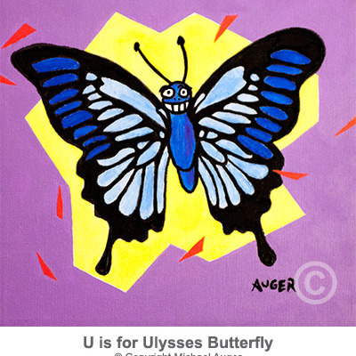 Ulysses butterfly