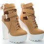 Lug Boots-Camel - Thumbnail 2