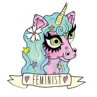 Feminist Unicorn Sweatshirt - Thumbnail 2