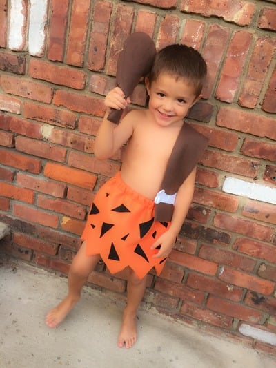 Bam Bam Flinstone set