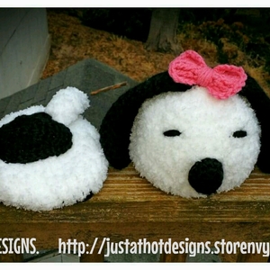 Fuzzy Puppy Photo Prop