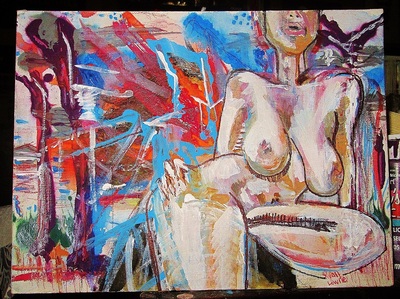 Anthropologist, a painting