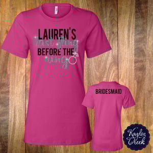 Last Fling Custom Tee