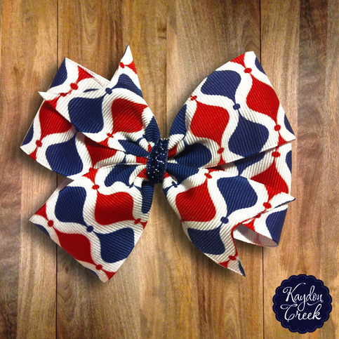Red/Wht/Blue Bow