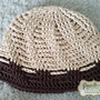 Spiral Herringbone Beanie - Thumbnail 4