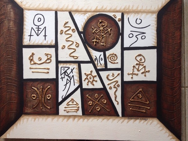 Taino Painting 20"x 24"