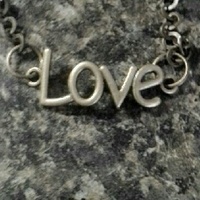 LOVE Statement Necklace - Thumbnail 1