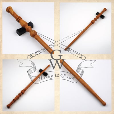 Hickory wand 12 7/8th