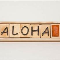 ALOHA - Wall Plaque