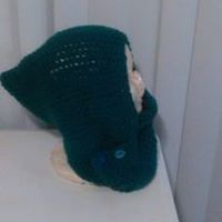 Crochet Hood Scarf Style 2  - Thumbnail 2