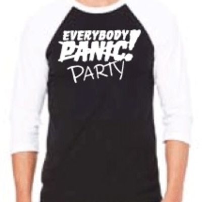 Everybody party! raglan tee