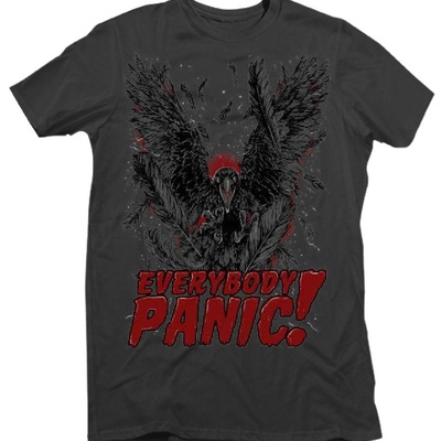 Everybody panic! blackbird interactive download t-shirt