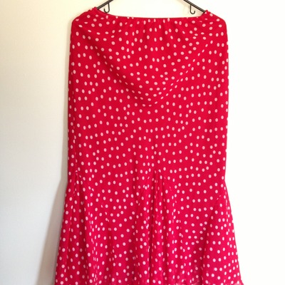 Red polka dots