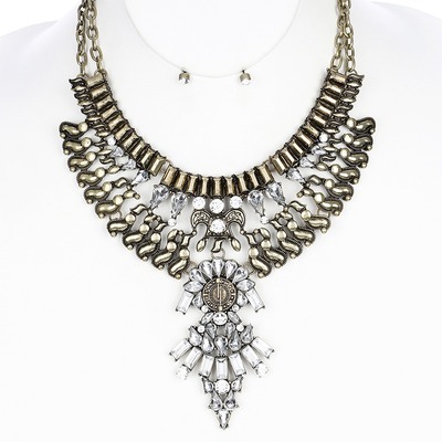 Athens statement necklace
